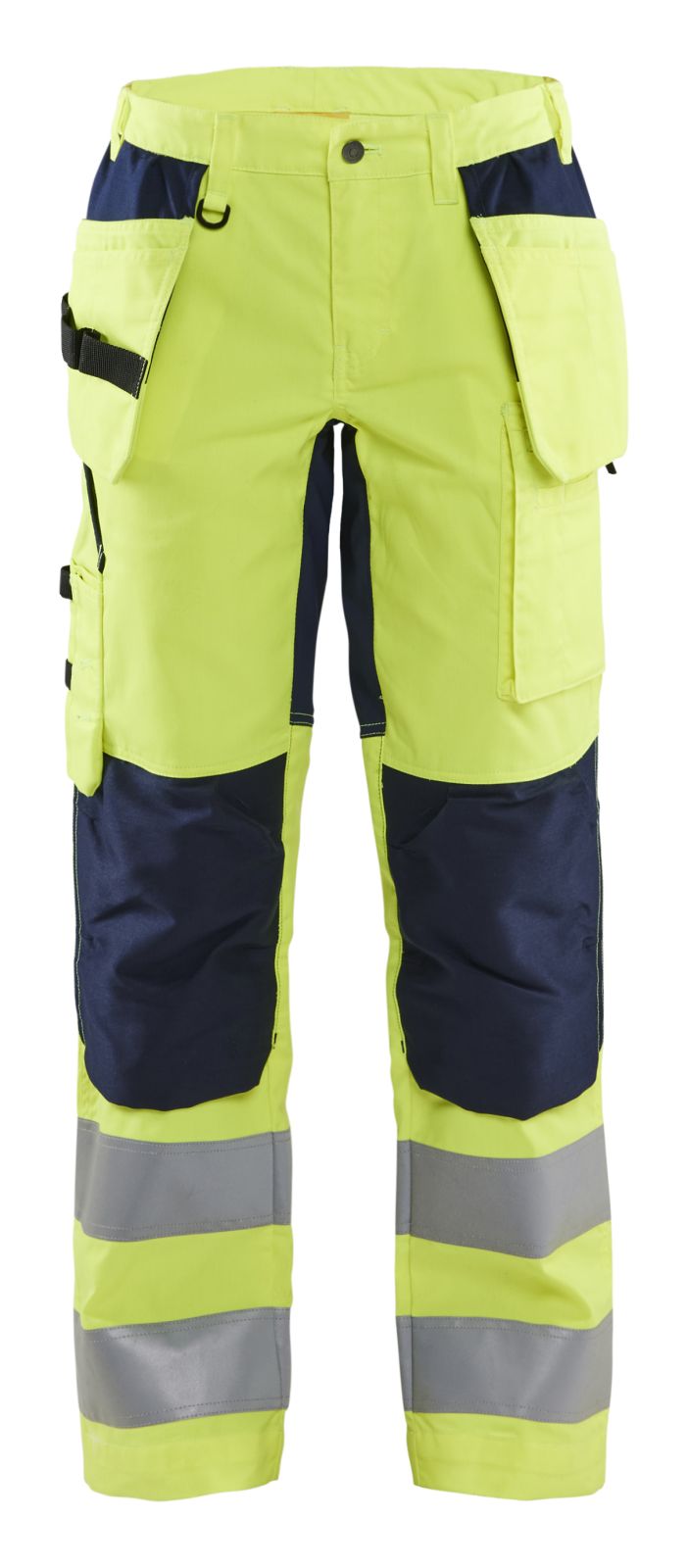 Blaklader Broeken 71631811 HiVis fluo geel-marineblauw(3389)