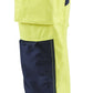 Blaklader Broeken 71631811 HiVis fluo geel-marineblauw(3389)