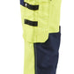 Blaklader Broeken 71631811 HiVis fluo geel-marineblauw(3389)