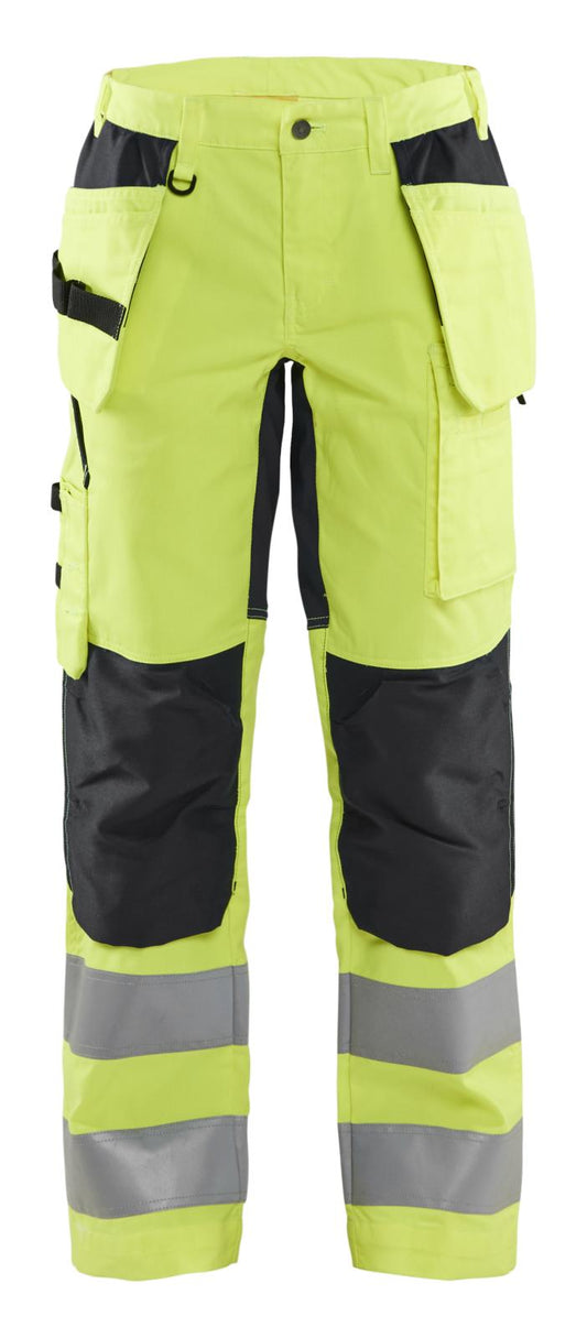 Blaklader Broeken 71631811 HiVis fluo geel-zwart(3399)