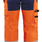 Blaklader High Vis Werkbroeken 71631811 HiVis stretch fluo oranje-marineblauw(5389)