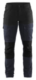 Blaklader Broeken 71661845 donker marineblauw-zwart(8699)