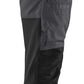 Blaklader Industrie/Service Dames Werkbroeken 71661845 stretch midden grijs-zwart(9699)