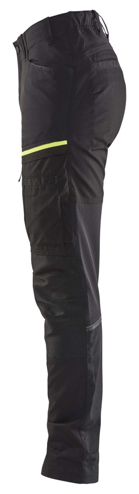 Blaklader Broeken 71661845 zwart-fluo geel(9933)