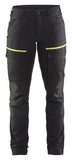 Blaklader Broeken 71661845 zwart-fluo geel(9933)