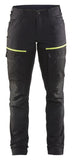 Blaklader Broeken 71661845 zwart-fluo geel(9933)