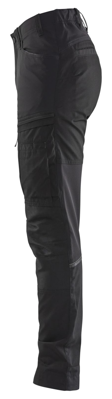 Blaklader Broeken 71661845 zwart-donkergrijs(9998)