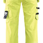 Blaklader High Vis Dames Werkbroeken 71672517 softshell fluo geel-marineblauw(3389)