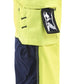 Blaklader High Vis Dames Werkbroeken 71672517 softshell fluo geel-marineblauw(3389)