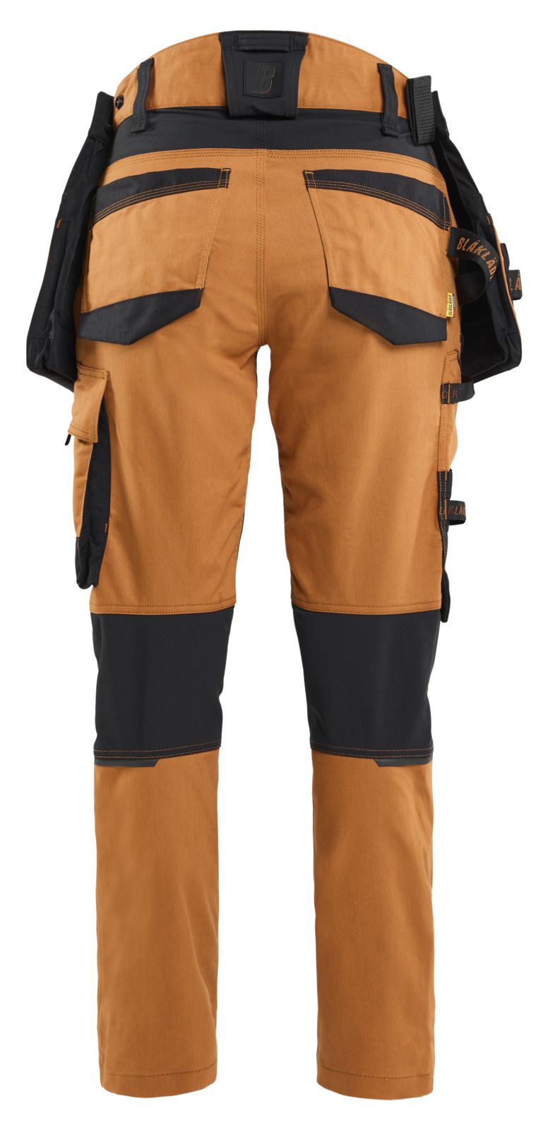 Blaklader Ambacht Striker Dames Werkbroeken 71701149 stretch roest-zwart(4099)