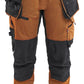 Blaklader Ambacht Striker Dames Werkbroeken 71701149 stretch roest-zwart(4099)