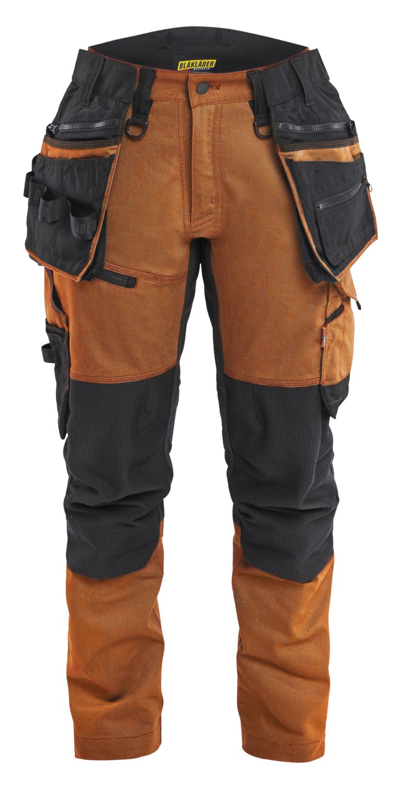 Blaklader Ambacht Striker Dames Werkbroeken 71701149 stretch roest-zwart(4099)