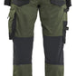 Blaklader Dames Striker Werkbroeken 71701149 dames 4-weg stretch donker herfstgroen-zwart(4298)
