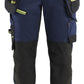 Blaklader Dames Striker Werkbroek 71701149 stretch donker marineblauw-fluo geel(8633)