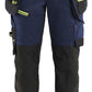 Blaklader Dames Striker Werkbroek 71701149 stretch donker marineblauw-fluo geel(8633)