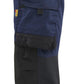 Blaklader Dames Striker Werkbroek 71701149 stretch donker marineblauw-fluo geel(8633)