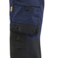 Blaklader Dames Striker Werkbroek 71701149 stretch donker marineblauw-fluo geel(8633)