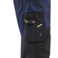 Blaklader Dames Striker Werkbroek 71701149 stretch donker marineblauw-fluo geel(8633)