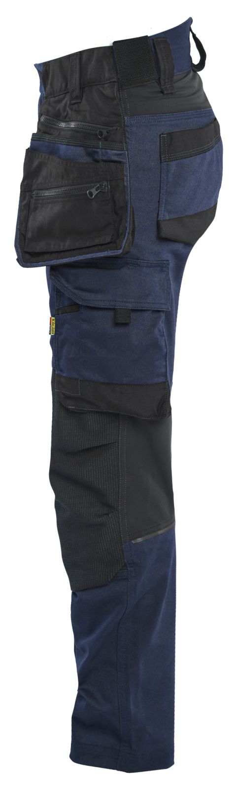 Blaklader Dames Striker Werkbroek 71701149 dames 4-weg stretch donker marineblauw-zwart(8699)