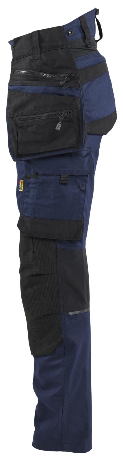 Blaklader Dames Striker Werkbroeken 71701149 dames 4-weg stretch donker marineblauw-zwart(8699)