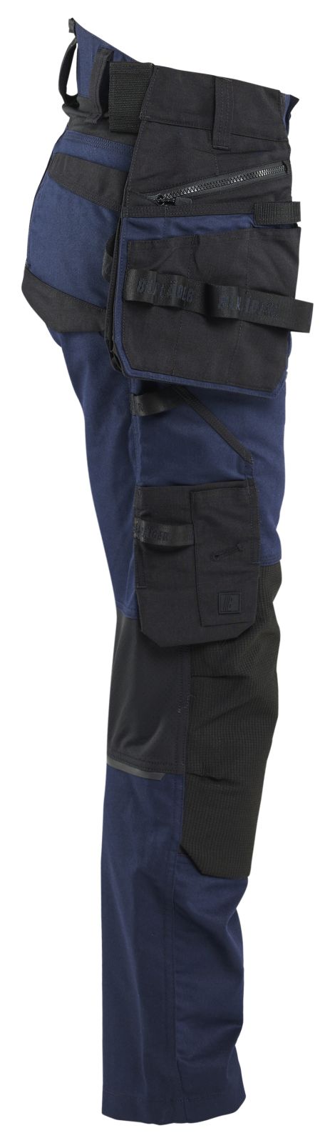 Blaklader Dames Striker Werkbroeken 71701149 dames 4-weg stretch donker marineblauw-zwart(8699)