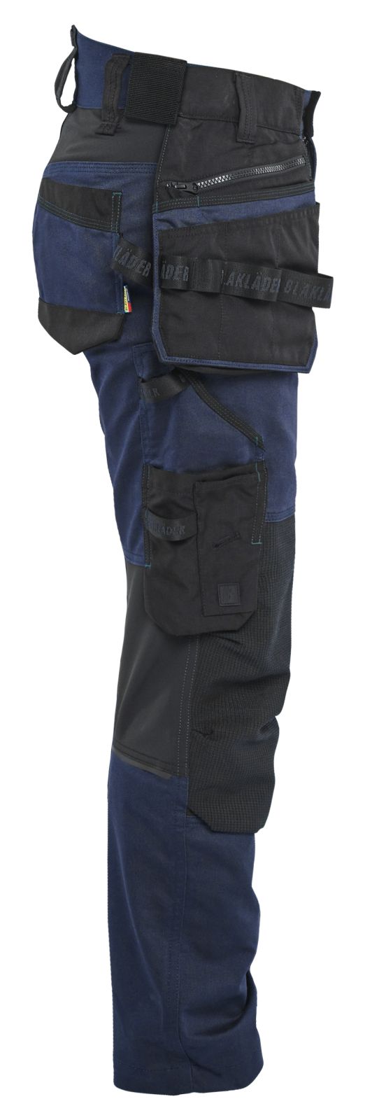 Blaklader Dames Striker Werkbroek 71701149 dames 4-weg stretch donker marineblauw-zwart(8699)