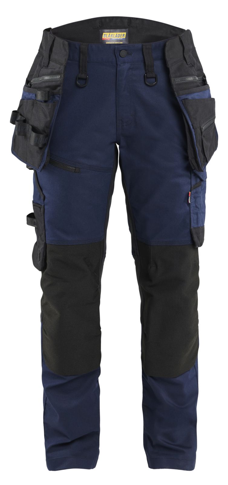 Blaklader Dames Striker Werkbroek 71701149 dames 4-weg stretch donker marineblauw-zwart(8699)