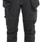 Blaklader Dames Striker Werkbroek 71701149 dames 4-weg stretch zwart(9999)