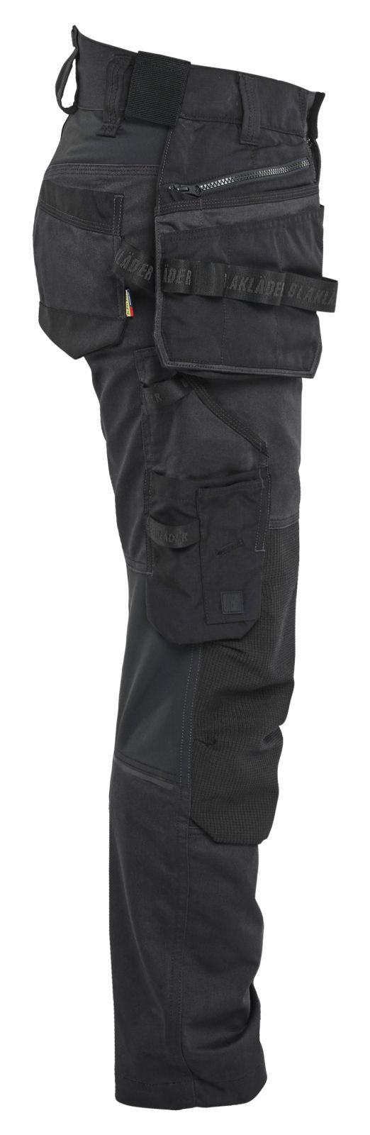 Blaklader Dames Striker Werkbroeken 71701149 dames 4-weg stretch zwart(9999)
