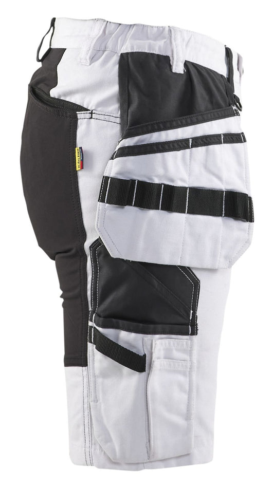 Blaklader shorts 71711000 wit-zwart(1099)