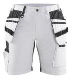 Blaklader shorts 71711000 wit-zwart(1099)