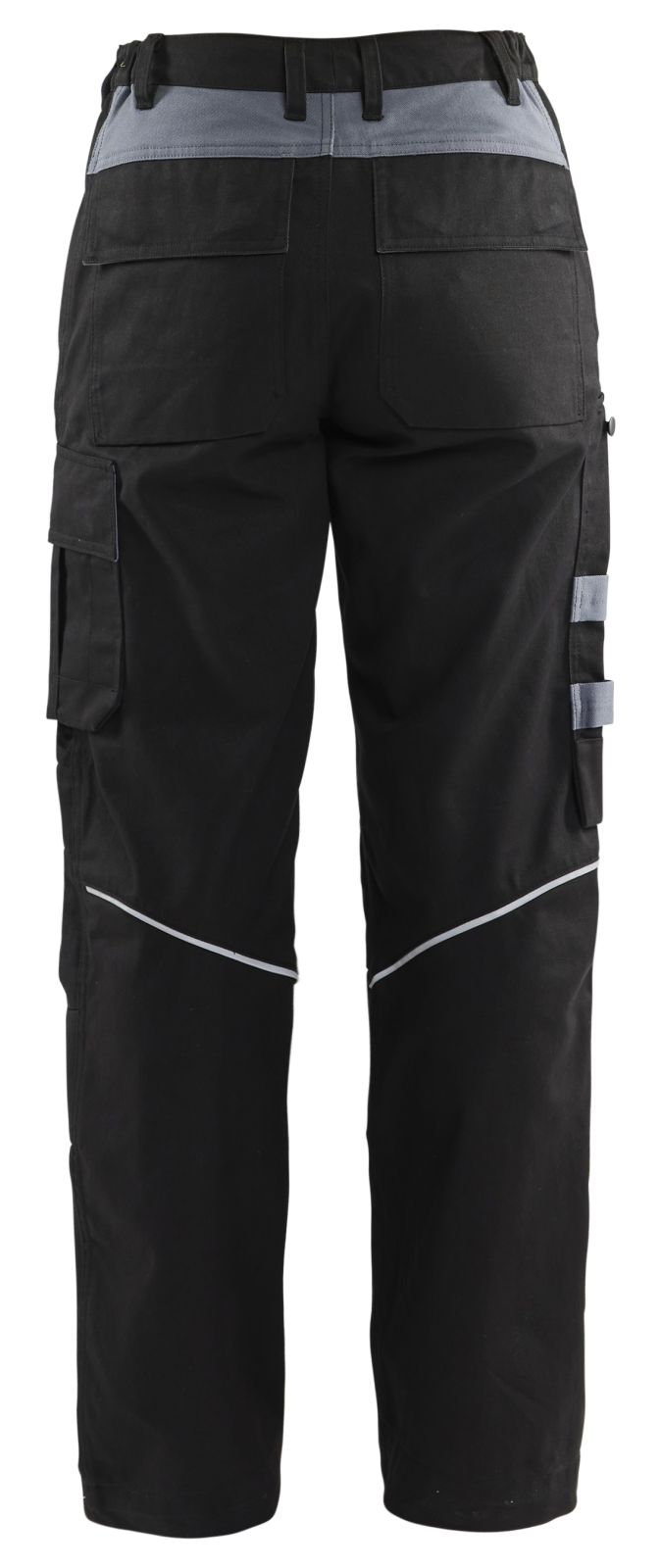Blaklader Vlamvertragend Werkbroeken 71731516 dames zwart-grijs(9994)