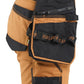 Blaklader Dames Striker Short 71751149 2-weg stretch afneembare gereedschapszakken roest-zwart(4099)