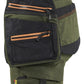 Blaklader Dames Striker Short 71751149 2-weg stretch afneembare gereedschapszakken woudgroen-roestbruin(4240)