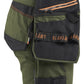Blaklader Dames Striker Short 71751149 2-weg stretch afneembare gereedschapszakken woudgroen-roestbruin(4240)