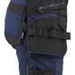 Blaklader Dames Striker Short 71751149 2-weg stretch afneembare gereedschapszakken donker marineblauw-zwart(8699)