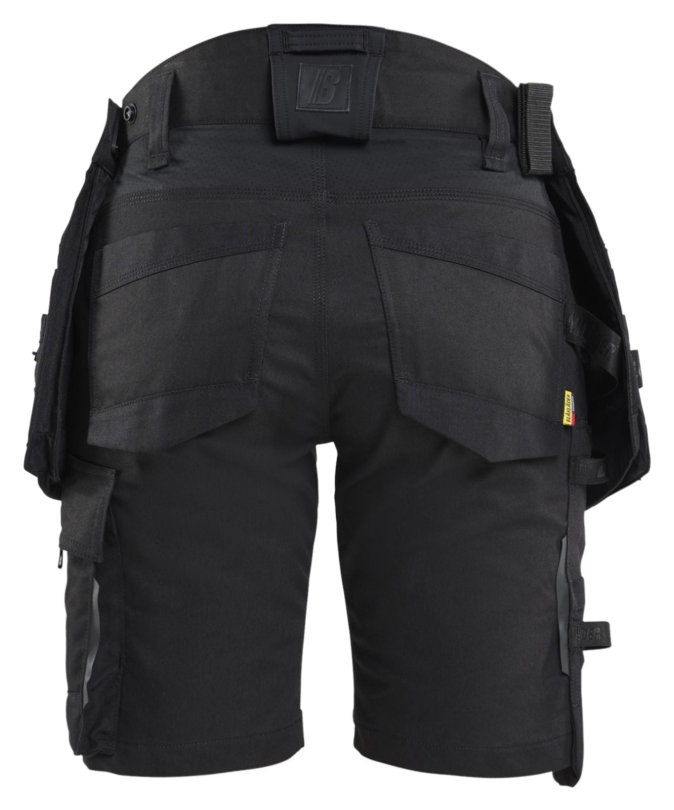 Blaklader Dames Striker Short 71751149 2-weg stretch afneembare gereedschapszakken zwart(9999)