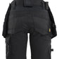 Blaklader Dames Striker Short 71751149 2-weg stretch afneembare gereedschapszakken zwart(9999)