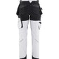 Blaklader Werkbroeken 71791645 wit-donkergrijs(1098)