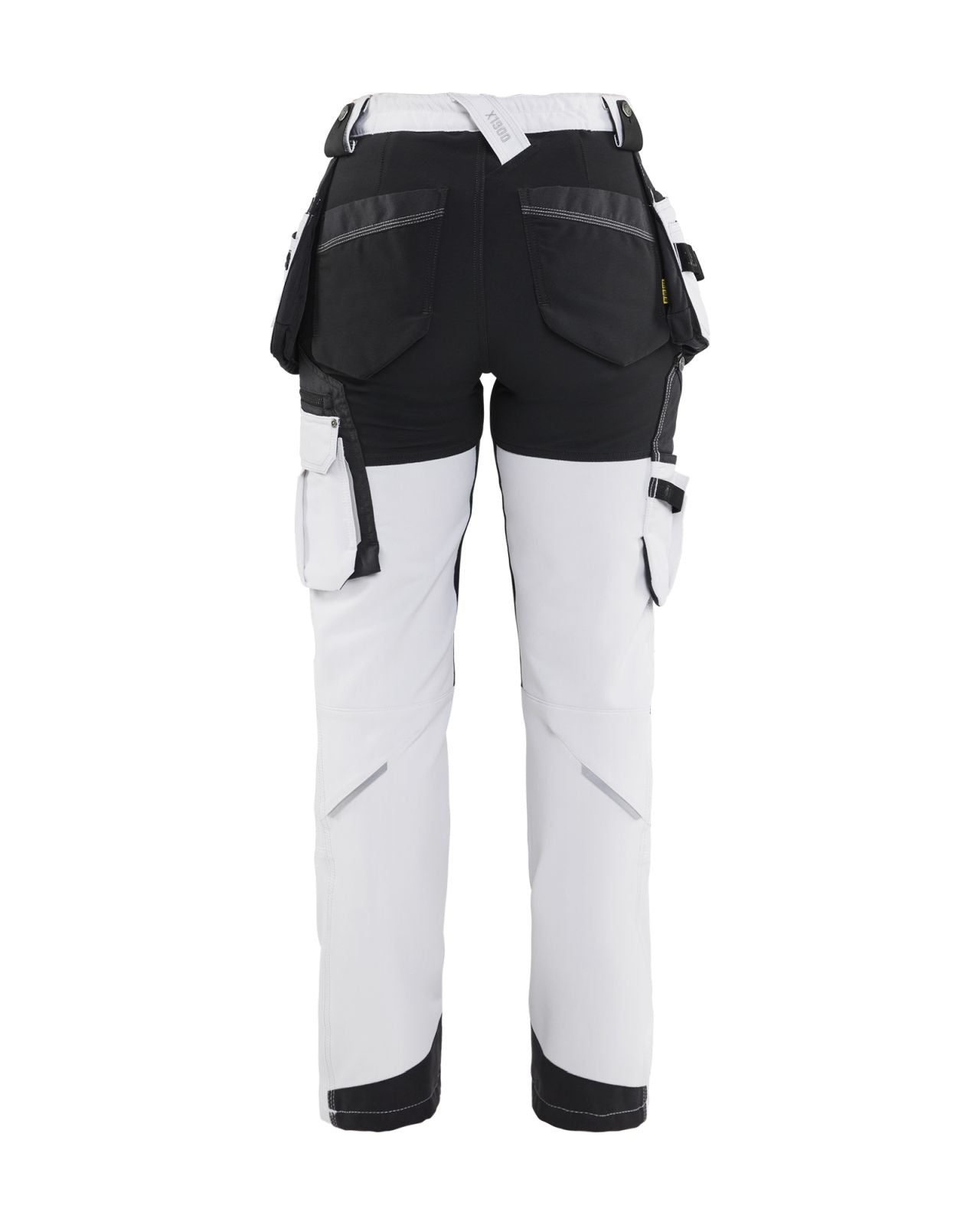 Blaklader Werkbroeken 71791645 wit-donkergrijs(1098)