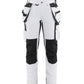Blaklader Werkbroeken 71791645 wit-donkergrijs(1098)