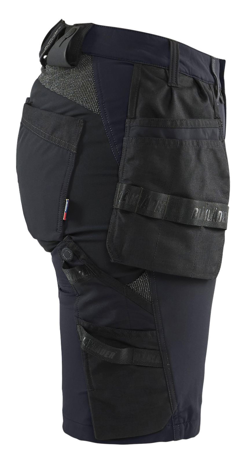 Blaklader Stretch shorts 71831645 dames donker marineblauw-zwart(8699)