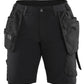 Blaklader Stretch shorts 71831645 dames zwart-donkergrijs(9998)