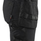 Blaklader Stretch shorts 71831645 dames zwart-donkergrijs(9998)