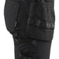 Blaklader Stretch shorts 71831645 dames zwart-donkergrijs(9998)