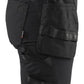 Blaklader Stretch shorts 71831645 dames zwart-donkergrijs(9998)