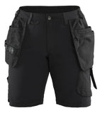 Blaklader Stretch shorts 71831645 dames zwart-donkergrijs(9998)