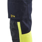 Blaklader Multinorm Werkbroeken 71851512 dames inherent marineblauw-fluo geel(8933)