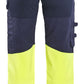 Blaklader Werkbroeken 71871512 marineblauw-fluo geel(8933)
