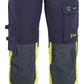 Blaklader Werkbroeken 71871512 marineblauw-fluo geel(8933)